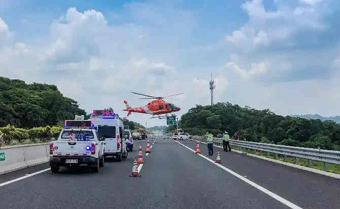 武山高速公路汽车救援案例