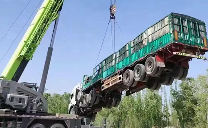 武山道路脱困救援案例